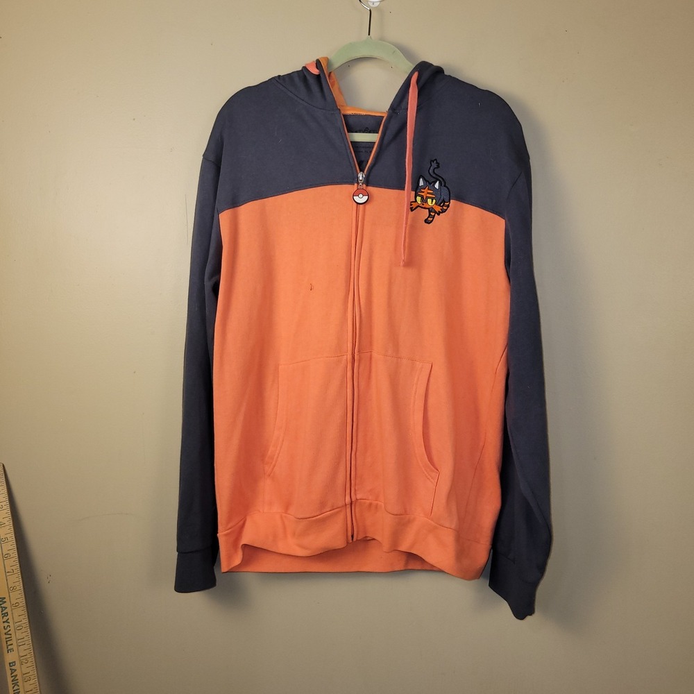 Thinkgeek Pokemon Rowlt Hoodie Sweatshirt  litten‎ XL